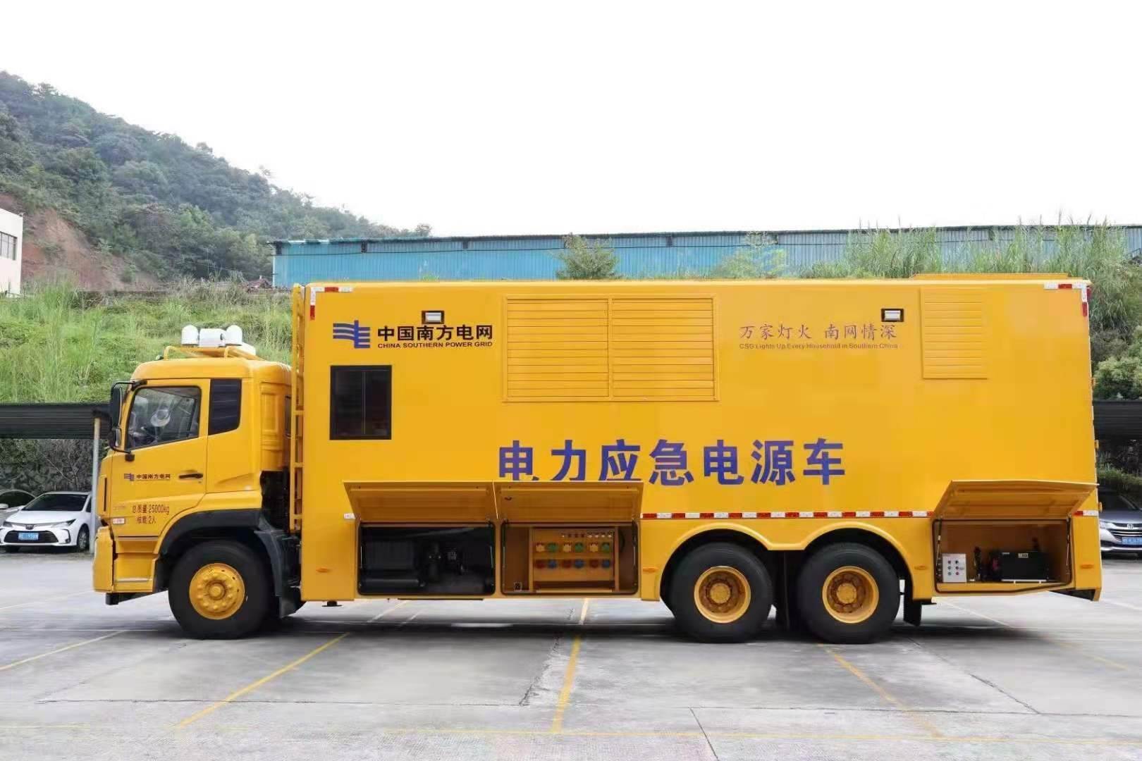 金牛安康大型柴油发电机发电车UPS电源出租租赁